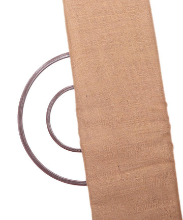 natural color plain jute fabric